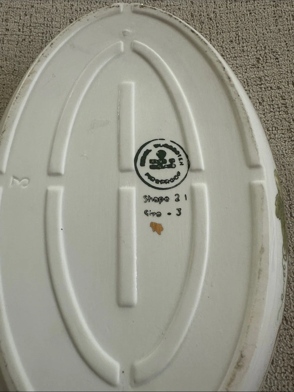 Vintage Royal Worcester Evesham Gold Oval Dish with Lid - Shape 21 Size 3